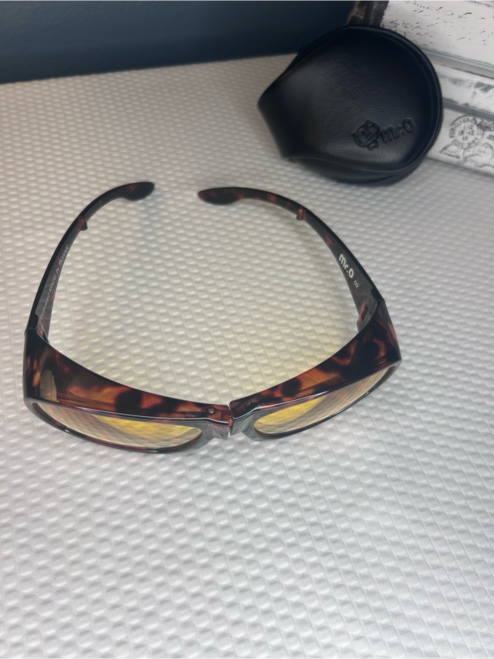 Tortoise Shell Women's Sunglasses with Amber Lenses